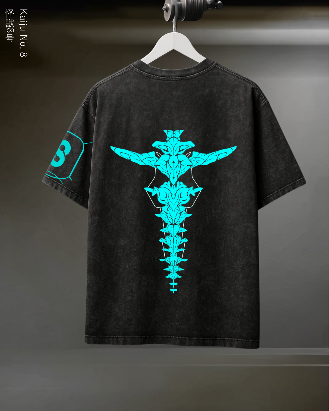 KAIJU V1 / STONE WASHED OVERSIZED TEE