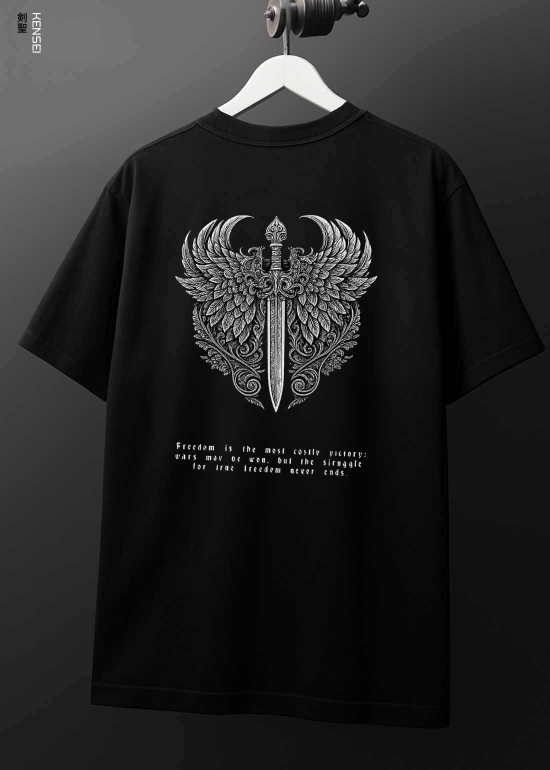 KENSEI - OVERSIZED / 240GSM (BLACK)
