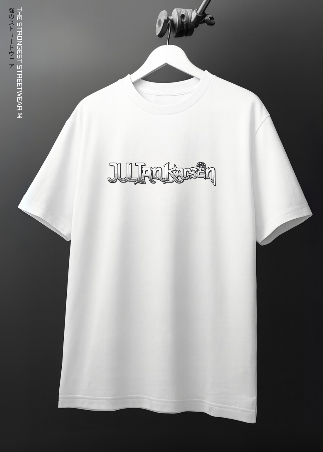 THE STRONGEST STREETWEAR - OVERSIZED / 240GSM (WHITE)