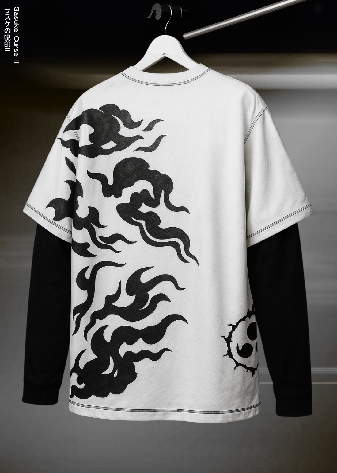 SASUKE CURSE II / FULL SLEEVE OVERSIZED TEE