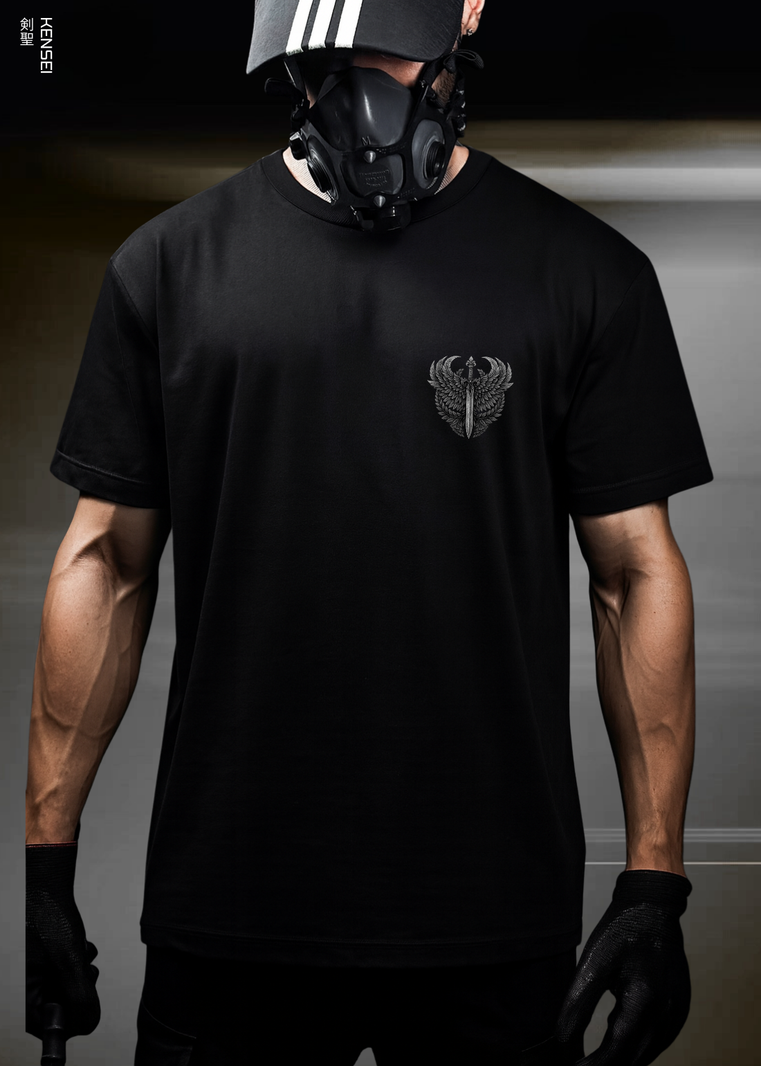 KENSEI - OVERSIZED / 240GSM (BLACK)