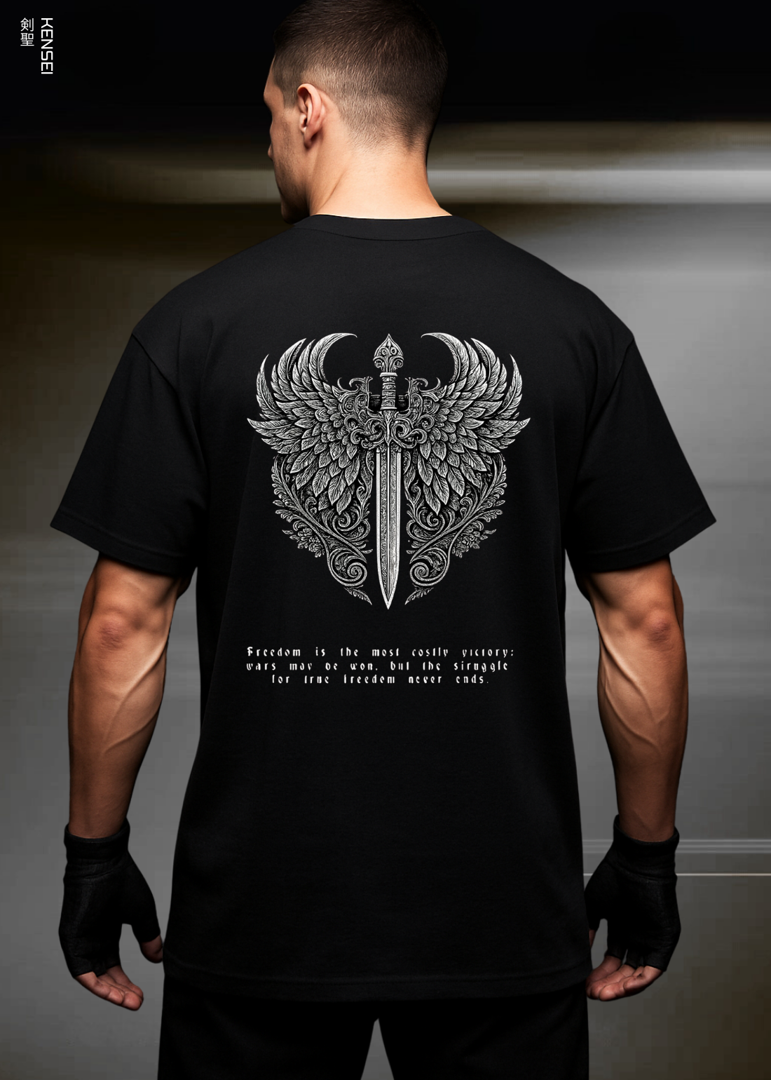 KENSEI - OVERSIZED / 240GSM (BLACK)