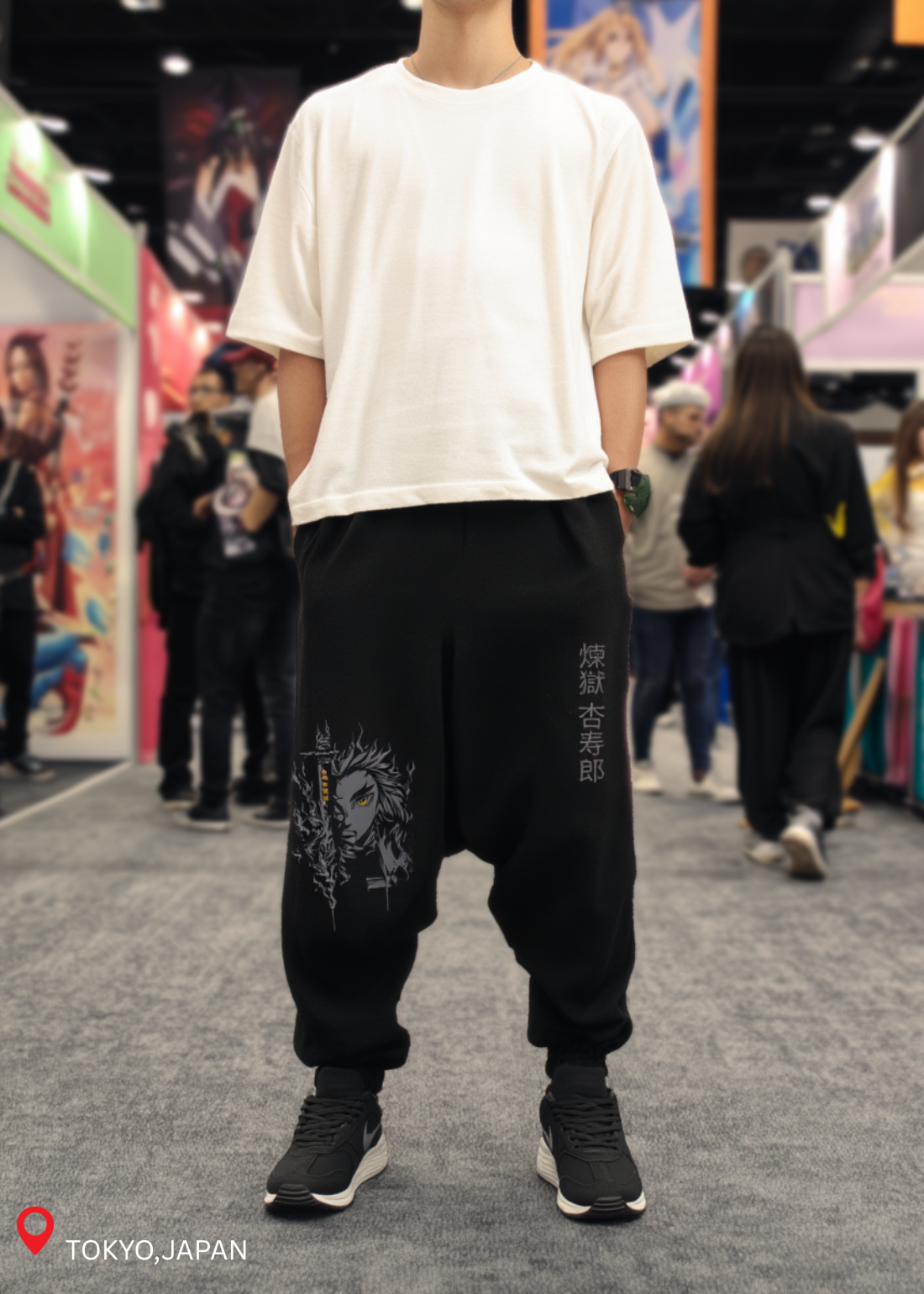 KYOJURO RENGOKU / HAREM STYLE TRACKPANT