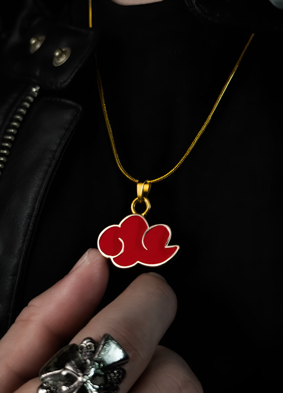 NARUTO AKATSUKI / PENDANT WITH CHAIN