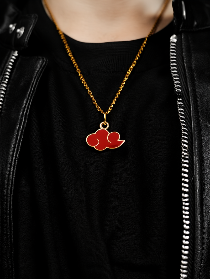 NARUTO AKATSUKI / PENDANT WITH CHAIN