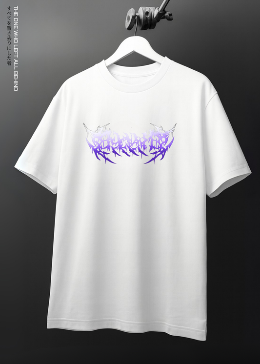 THE ONE WHO LEFT  ALL BEHIND - OVERSIZED / 240GSM (WHITE)
