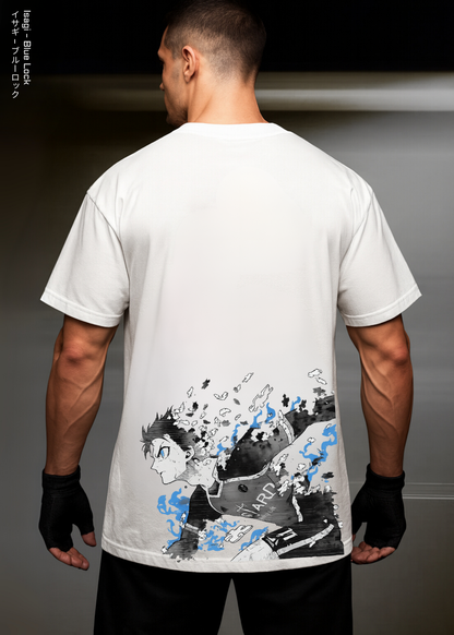 ISAGI  BLUELOCK - OVERSIZED / 240GSM (WHITE)