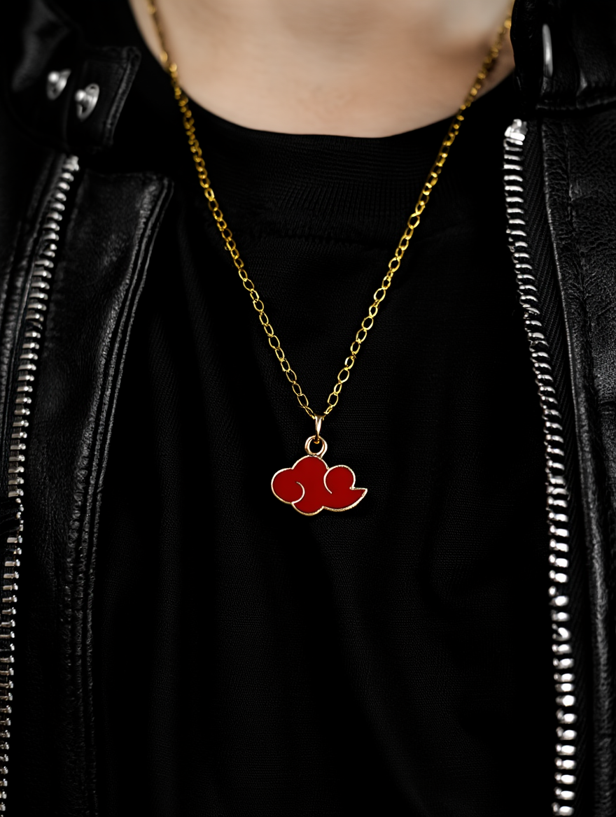 NARUTO AKATSUKI / PENDANT WITH CHAIN